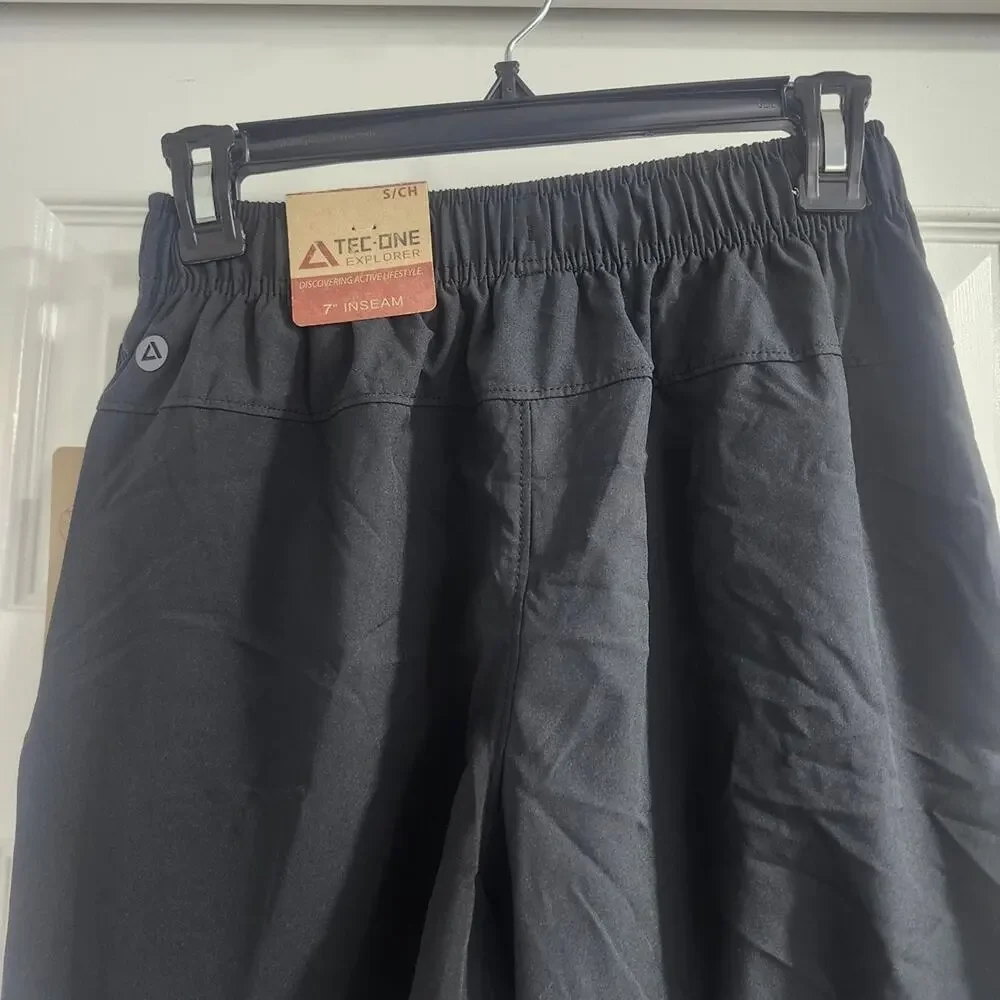❤️NWT❤️ Men's Performance Athletic Shorts - Black with Red Accent
